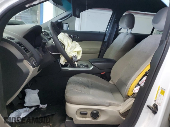 2015 Ford Explorer with VIN 1FM5K8B82FGC17921, listed as a Copart auction lot 54336135 with 166,381 mi miles and Salvage title. Bid and sale history available at DreamBid. Image 7.