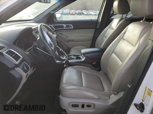 2013 Ford Explorer XLT with VIN 1FM5K7D83DGC19617, listed as a Copart auction lot 50231925 with 184,027 mi miles and Salvage Title. Bid and sale history available at DreamBid. Image 7.