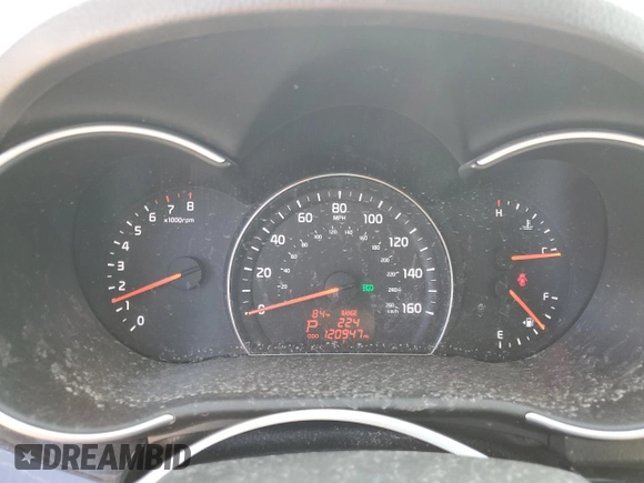 2014 Kia Sorento LX with VIN 5XYKT3A63EG524751, listed as a Copart auction lot 50578515 with 120,947 mi miles and Salvage Title. Bid and sale history available at carsss.com. Image 9.