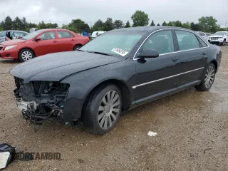 2004 Audi A8 with VIN WAUML44E84N009234, listed as a Copart auction lot 57684295 with 162,192 mi miles and Salvage title. Bid and sale history available at DreamBid. Image 1.