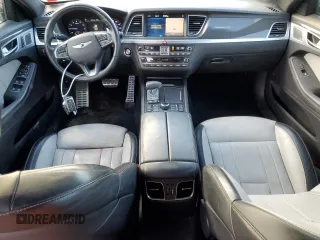 2020 Genesis G80 3.3T Sport with VIN KMTFN4JB1LU329758, listed as a Copart auction lot 82961014 with 102,043 mi miles and Salvage Title. Bid and sale history available at carsss.com. Image 8.