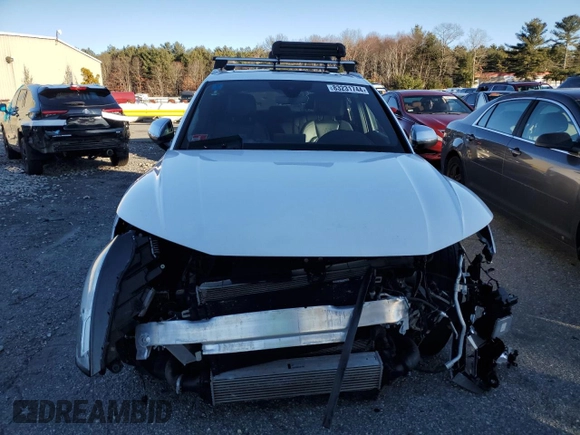 2018 Audi SQ5 Premium Plus with VIN WA1A4AFY4J2213996, listed as a Copart auction lot 83231744 with Not Provided miles and Salvage Title. Bid and sale history available at DreamBid. Image 5.