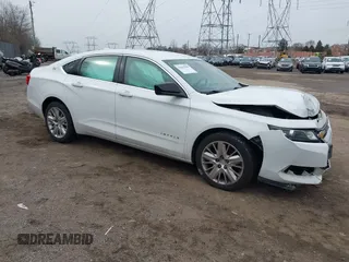 2015 Chevrolet Impala LS with VIN 2G11X5SL2F9257088, listed as a IAAI auction lot 41557989 with 150,064 mi miles and . Bid and sale history available at DreamBid. Image 1.