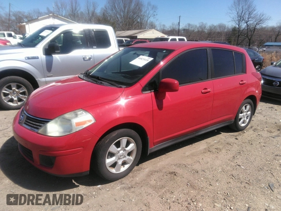 2008 Nissan Versa 1.8 S with VIN 3N1BC13EX8L402249, listed as a IAAI auction lot 41823119 with 203,711 mi miles. Bid and sale history available at carsss.com. Image 2.