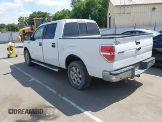 2014 Ford F-150 XL with VIN 1FTFW1CT8EKF55164, listed as a IAAI auction lot 42111483 with 233,166 mi miles. Bid and sale history available at carsss.com. Image 3.
