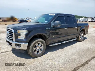 2015 Ford F-150 XL with VIN 1FTEW1CP9FKD76633, listed as a Copart auction lot 58172055 with 149,079 mi miles and Salvage title. Bid and sale history available at DreamBid. Image 1.