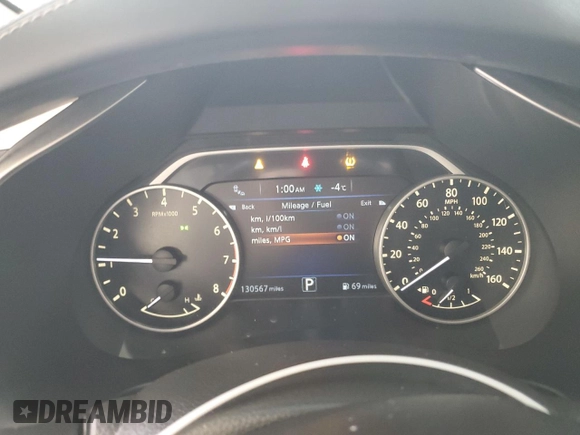 2017 Nissan Murano SL with VIN 5N1AZ2MH0HN117416, listed as a Copart auction lot 84603734 with 130,567 mi miles and Clean Title. Bid and sale history available at carsss.com. Image 9.