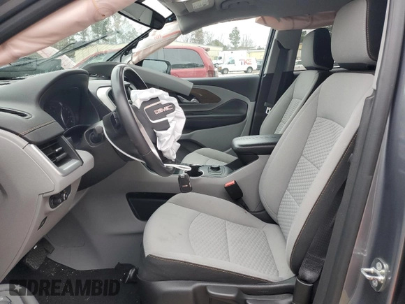 2019 GMC Terrain SLE z VIN 3GKALMEV5KL104467, wystawiony jako Copart lot #45571015 z przebiegiem 69 466 mil mil oraz Szkoda całkowita • Salvage title. Historia ofert i sprzedaży dostępna na DreamBid. Obrazek 7.