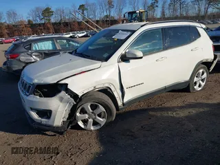 2021 Jeep Compass Altitude with VIN 3C4NJCBB7MT567415, listed as a IAAI auction lot 41316511 with 120,873 mi miles. Bid and sale history available at carsss.com. Image 17.