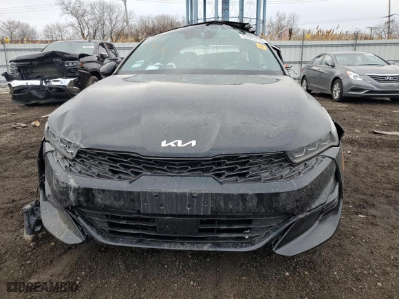 2022 Kia K5 GT-Line with VIN 5XXG64J24NG115887, listed as a Copart auction lot 47085735 with 0 mi miles and Salvage Title. Bid and sale history available at carsss.com. Image 5.