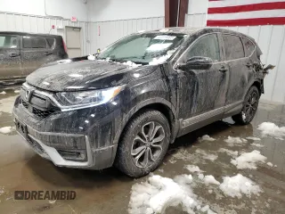 2022 Honda CR-V EX with VIN 2HKRW2H5XNH607941, listed as a Copart auction lot 44019085 with 35,938 mi miles and Salvage Title. Bid and sale history available at carsss.com. Image 1.