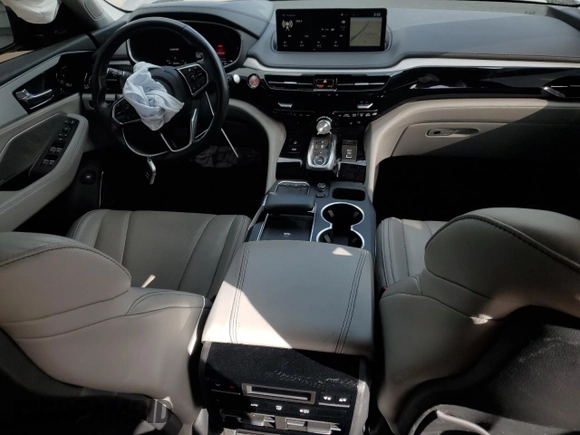 2023 Acura MDX w/Technology Package with VIN 5J8YD9H4XPL005638, listed as a Copart auction lot 85128684 with 24,850 mi miles and Salvage Title. Bid and sale history available at carsss.com. Image 8.