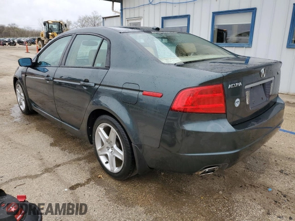 2005 Acura TL with VIN 19UUA66225A052324, listed as a Copart auction lot 51830865 with 79,251 mi miles and Salvage Title. Bid and sale history available at carsss.com. Image 2.