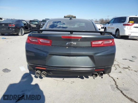 2016 Chevrolet Camaro 2SS with VIN 1G1FH1R78G0192988, listed as a Copart auction lot 88262535 with 19,319 mi miles and Salvage title. Bid and sale history available at DreamBid. Image 6.