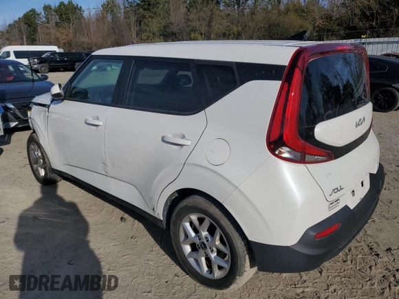 2022 Kia Soul LX with VIN KNDJ23AU8N7171191, listed as a Copart auction lot 48409605 with 69,016 mi miles and Salvage Title. Bid and sale history available at carsss.com. Image 2.