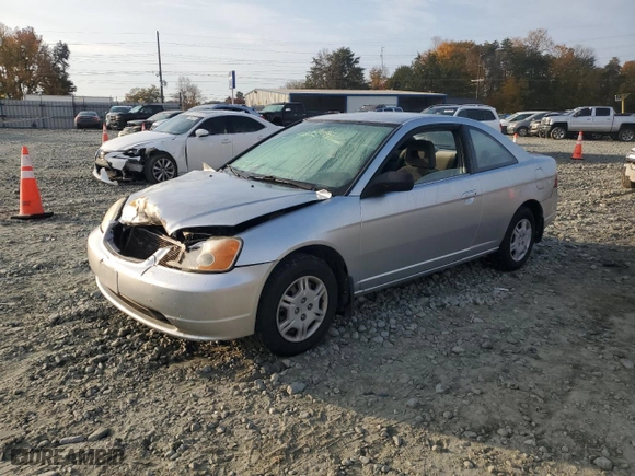 2002 Honda Civic LX with VIN 1HGEM21562L044085, listed as a Copart auction lot 78772524 with 276,449 mi miles and Salvage Title. Bid and sale history available at carsss.com. Image 1.