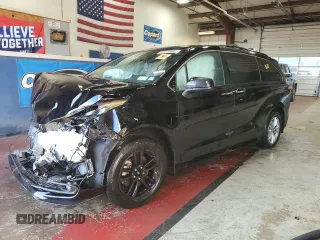 2023 Toyota Sienna XSE 25th Anniversary z VIN 5TDCSKFC6PS101202, wystawiony jako Copart lot #80755884 z przebiegiem Nie podano mil oraz Nie do naprawy • Non repairable. Historia ofert i sprzedaży dostępna na DreamBid. Obrazek 1.