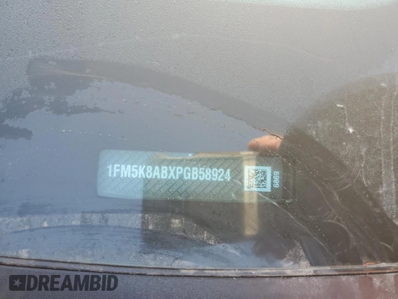 2023 Ford Police Interceptor Utility z VIN 1FM5K8ABXPGB58924, wystawiony jako Copart lot #53245495 z przebiegiem 16 066 mil mil oraz Szkody całkowita. Historia ofert i sprzedaży dostępna na DreamBid. Obrazek 14.