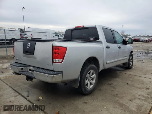 2011 Nissan Titan SL with VIN 1N6AA0ED2BN305628, listed as a Copart auction lot 85012324 with 188,329 mi miles and Salvage Title. Bid and sale history available at carsss.com. Image 3.