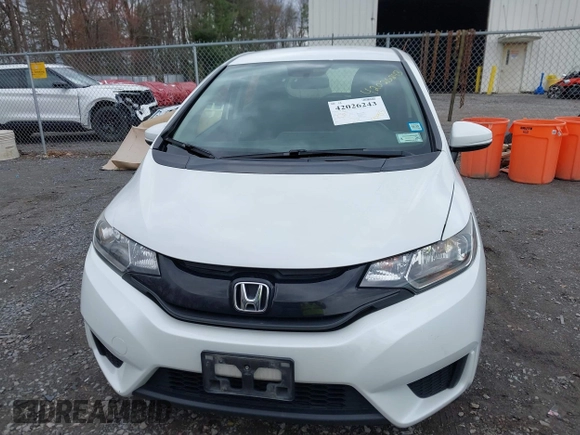2017 Honda Fit LX with VIN JHMGK5H58HS021117, listed as a IAAI auction lot 42026243 with 94,953 mi miles. Bid and sale history available at carsss.com. Image 12.