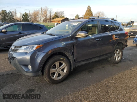 2013 Toyota RAV4 XLE with VIN JTMRFREVXDD042169, listed as a Copart auction lot 49113535 with 36,828 mi miles and Salvage Title. Bid and sale history available at carsss.com. Image 1.