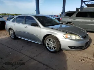 2013 Chevrolet Impala LTZ with VIN 2G1WC5E35D1177101, listed as a Copart auction lot 53388555 with 218,401 mi miles and Salvage Title. Bid and sale history available at DreamBid. Image 4.