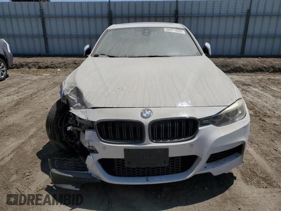 2013 BMW 3 Series 335i xDrive with VIN WBA3B9C56DF586996, listed as a Copart auction lot 58871035 with 139,153 mi miles and Salvage title. Bid and sale history available at DreamBid. Image 5.