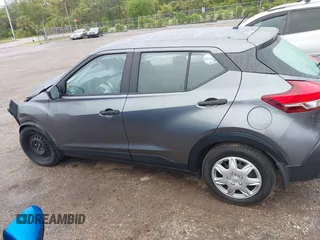 2020 Nissan Kicks S with VIN 3N1CP5BV5LL495563, listed as a IAAI auction lot 41977335 with 76,457 mi miles and . Bid and sale history available at carsss.com. Image 14.