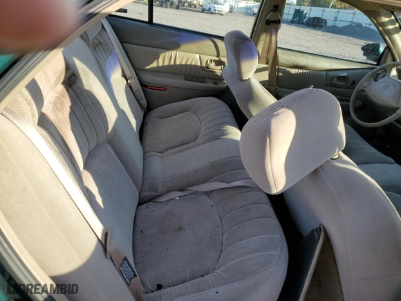 1997 Buick Century Custom with VIN 2G4WS52M0V1416249, listed as a Copart auction lot 77905994 with 0 mi miles and Salvage Title. Bid and sale history available at carsss.com. Image 10.