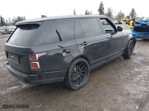 2020 Land Rover Range Rover Autobiography with VIN SALGV5SE6LA403929, listed as a IAAI auction lot 41960357 with 68,029 mi miles. Bid and sale history available at carsss.com. Image 4.