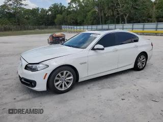 2015 BMW 5 Series 528i z VIN WBA5A5C53FD518240, wystawiony jako Copart lot #56024965 z przebiegiem 194 621 mil mil oraz Szkoda całkowita • Salvage title. Historia ofert i sprzedaży dostępna na DreamBid. Obrazek 1.