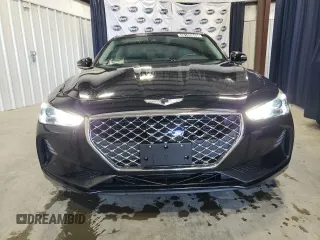 2021 Genesis G70 2.0T with VIN KMTG64LA7MU072306, listed as a Copart auction lot 46165345 with 78,452 mi miles and Clean title. Bid and sale history available at DreamBid. Image 5.