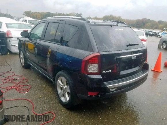 2016 Jeep Compass High Altitude with VIN 1C4NJDAB8GD672451, listed as a Copart auction lot 50443590 with 0 mi miles. Bid and sale history available at carsss.com. Image 3.