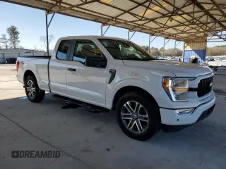 2021 Ford F-150 XL с VIN 1FTEX1CP6MKD89141, выставлен на аукционе Copart как лот 45639095 с пробегом 14 825 миль миль и Списание • Salvage title. История ставок и продаж доступна на DreamBid. Изображение 4.