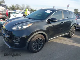 2018 Kia Sportage EX with VIN KNDPN3AC5J7427306, listed as a IAAI auction lot 41598354 with 46,829 mi miles and . Bid and sale history available at DreamBid. Image 17.