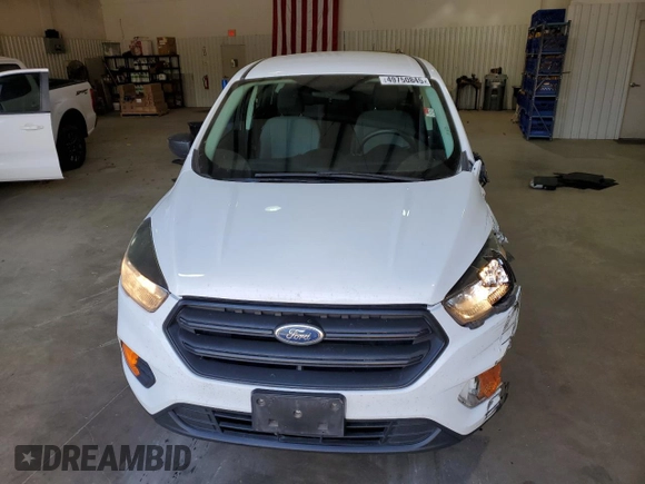2018 Ford Escape S with VIN 1FMCU0F7XJUA09297, listed as a Copart auction lot 49750845 with 148,534 mi miles and Salvage Title. Bid and sale history available at carsss.com. Image 5.