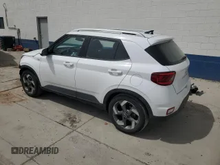 2022 Hyundai Venue SEL with VIN KMHRC8A38NU208306, listed as a Copart auction lot 58623695 with 20,122 mi miles and Salvage title. Bid and sale history available at DreamBid. Image 2.