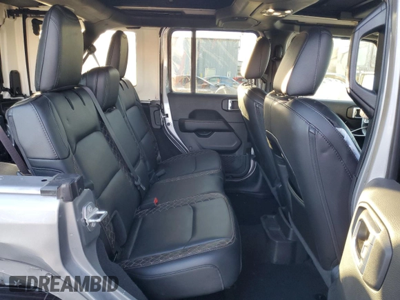 2021 Jeep Wrangler Unlimited Sahara with VIN 1C4HJXEG2MW536286, listed as a Copart auction lot 44827415 with 48,382 mi miles and Salvage title. Bid and sale history available at DreamBid. Image 11.