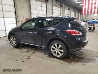 2013 Nissan Murano LE with VIN JN8AZ1MW7DW312578, listed as a Copart auction lot 82240604 with 158,674 mi miles and Salvage Title. Bid and sale history available at carsss.com. Image 2.
