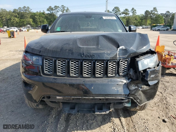 2017 Jeep Grand Cherokee Laredo with VIN 1C4RJEAG5HC845739, listed as a Copart auction lot 53430465 with 0 mi miles and Salvage Title. Bid and sale history available at carsss.com. Image 5.