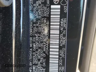2024 Toyota Crown XLE with VIN JTDAAAAF9R3018518, listed as a Copart auction lot 82213884 with 8,183 mi miles and Salvage Title. Bid and sale history available at carsss.com. Image 15.