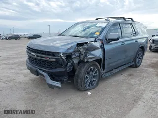 2022 Chevrolet Tahoe Z71 with VIN 1GNSKPKD2NR309121, listed as a IAAI auction lot 41352421 with 18,933 mi miles. Bid and sale history available at carsss.com. Image 2.