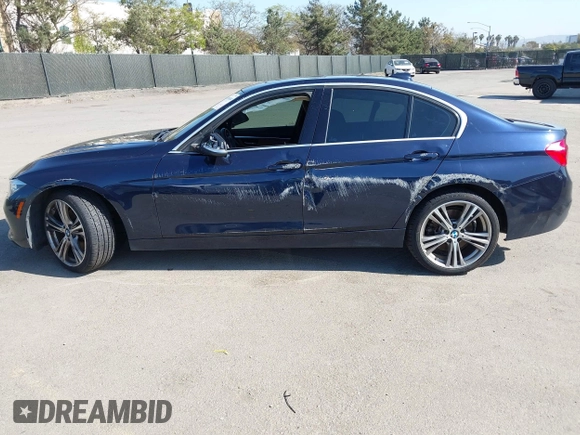 2017 BMW 3 Series 340i with VIN WBA8B3G34HNU36490, listed as a IAAI auction lot 41990840 with Not Provided miles and . Bid and sale history available at carsss.com. Image 6.