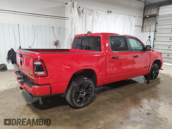 2024 Ram 1500 Big Horn z VIN 1C6SRFFT9RN211126, wystawiony jako Copart lot #52388145 z przebiegiem 15 020 mil mil oraz Szkoda całkowita • Salvage title. Historia ofert i sprzedaży dostępna na DreamBid. Obrazek 3.