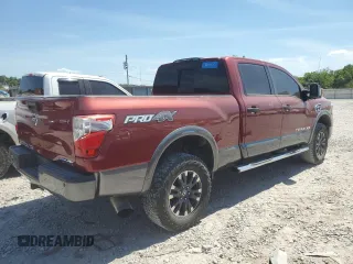 2017 Nissan Titan XD SV with VIN 1N6BA1F48HN516706, listed as a Copart auction lot 60725904 with 151,097 mi miles and Clean Title. Bid and sale history available at carsss.com. Image 3.