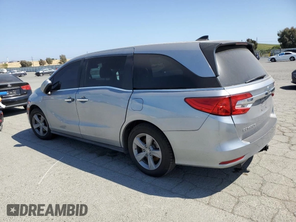 2020 Honda Odyssey EX-L с VIN 5FNRL6H74LB026822, выставлен на аукционе Copart как лот 55346495 с пробегом 40 865 миль миль и Списание • Salvage title. История ставок и продаж доступна на DreamBid. Изображение 2.