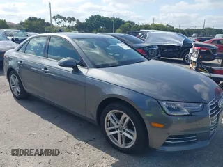 2017 Audi A4 Premium z VIN WAUGNAF48HN051595, wystawiony jako IAAI lot #42063956 z przebiegiem 65 948 mil mil oraz . Historia ofert i sprzedaży dostępna na DreamBid. Obrazek 1.