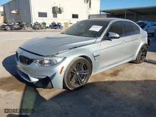 2015 BMW M3 with VIN WBS3C9C58FP804233, listed as a IAAI auction lot 41215074 with 52,123 mi miles. Bid and sale history available at carsss.com. Image 18.