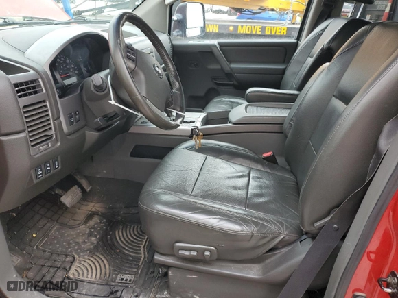 2007 Nissan Titan LE with VIN 1N6BA07B87N235897, listed as a Copart auction lot 44000795 with 188,882 mi miles and Salvage Title. Bid and sale history available at carsss.com. Image 7.