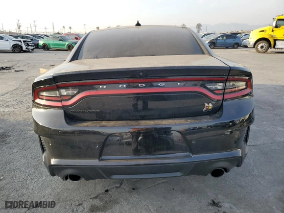 2022 Dodge Charger Scat Pack Widebody with VIN 2C3CDXGJ8NH130544, listed as a Copart auction lot 43410165 with 28,786 mi miles and Salvage Title. Bid and sale history available at carsss.com. Image 6.